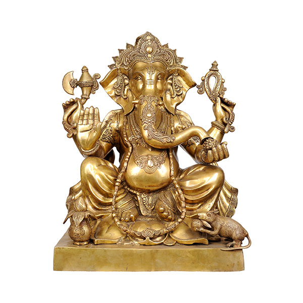 Marble Ganesha Sculpture - Image 4